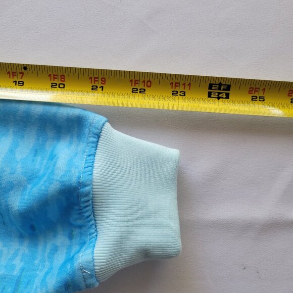 VINTAGE Blair Women’s Long Blue Light Houses Cardigan Sweater (Size: Medium) - Picture 14 of 16